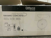 Differns - ravano concrete - waskom 40 cm - afbeelding 2 van  3