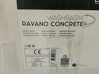 Differns - ravano concrete - waskom 40 cm - afbeelding 2 van  2
