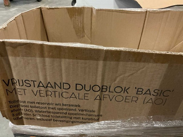 Differns duoblok basic toilet - afbeelding 3 van  4
