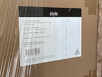 Differnz - badkamerkast style 2 deuren, grijze eik - afbeelding 2 van  2