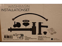 Differnz - wastafel installatieset - - wastafel-installatieset + koudwaterkraan - afbeelding 2 van  4