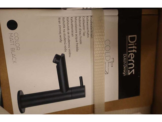 Differnz - wastafel installatieset - - wastafel-installatieset + koudwaterkraan - afbeelding 4 van  4