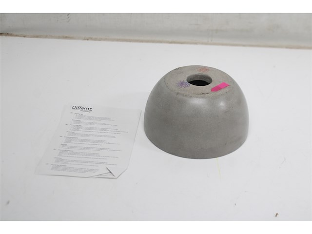 Differnz boomer waskom keramiek beton 20 x 10 cm - afbeelding 2 van  3
