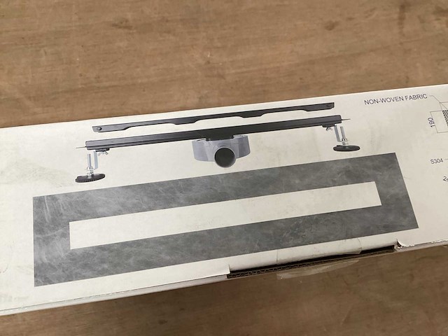 Differnz douchegoot matzwart 70 cm - afbeelding 5 van  6