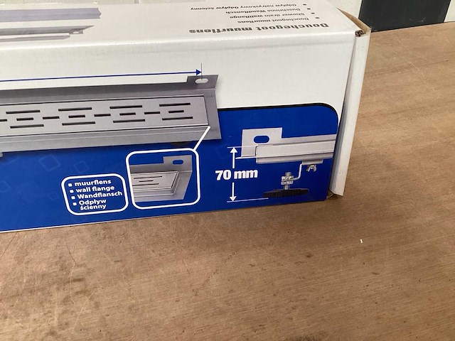 Differnz douchegoot rvs 70 cm - afbeelding 4 van  10