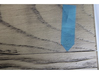 Differnz fonteinplank 40x25x10cm rechthoek met handdoekhouder bruin eiken - afbeelding 4 van  4