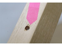 Differnz fonteinplank met handdoekhouder bruin eiken - afbeelding 4 van  4