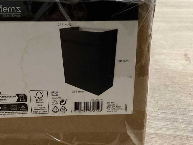 Differnz hura l black wastafelmeubel onderbouw - afbeelding 2 van  3