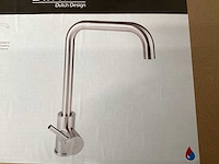 Differnz keukenmengkraan hoog model, mat chroom (6x) - afbeelding 3 van  6