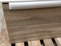 Differnz luka light oak wastafel meubel met wastafel - afbeelding 1 van  2