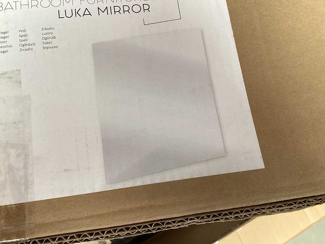 Differnz luka spiegel 46x58 cm - afbeelding 2 van  2