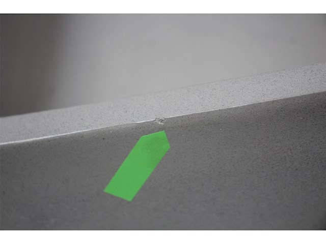 Differnz marba waskom betonlichtgrijs vierkant - afbeelding 4 van  4