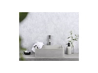 Differnz marba wastafel beton licht grijs vierkant - afbeelding 2 van  3