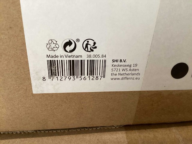 Differnz ophangrek voor wasbak, matzwart - afbeelding 4 van  4