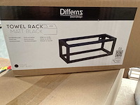 Differnz ophangrek voor wasbak, matzwart - afbeelding 2 van  4