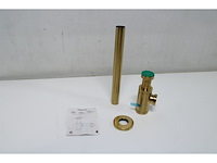 Differnz sifon mat goud sifon wastafel mix&match fonteinsifon - afbeelding 5 van  6