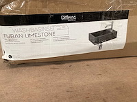 Differnz wasbak furan natuursteen, complete set - afbeelding 1 van  3