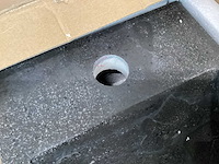 Differnz wasbak furan natuursteen, complete set - afbeelding 5 van  6