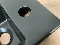 Differnz wasbak hura ceramic zwart - afbeelding 3 van  5