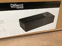 Differnz wasbak hura ceramic zwart - afbeelding 4 van  5