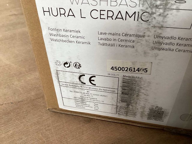 Differnz wasbak hura l ceramic - afbeelding 4 van  4