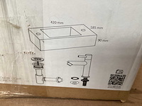 Differnz wasbak jax beton, complete set - afbeelding 1 van  1
