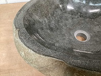 Differnz wasbak lombok riverstone natuursteen - afbeelding 3 van  4