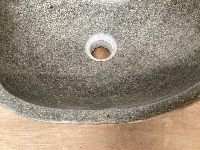 Differnz wasbak lombok riverstone natuursteen - afbeelding 3 van  3