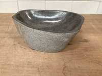 Differnz wasbak lombok riverstone natuursteen - afbeelding 1 van  5