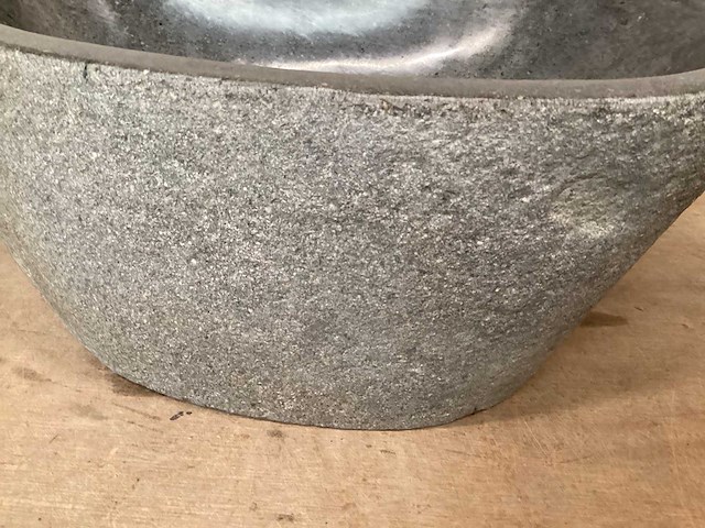 Differnz wasbak lombok riverstone natuursteen - afbeelding 2 van  5