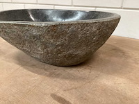 Differnz wasbak lombok riverstone natuursteen - afbeelding 5 van  5