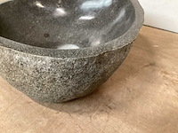 Differnz wasbak lombok riverstone natuursteen - afbeelding 4 van  4