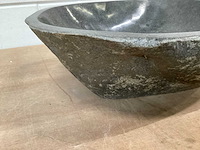 Differnz wasbak lombok riverstone natuursteen - afbeelding 3 van  5