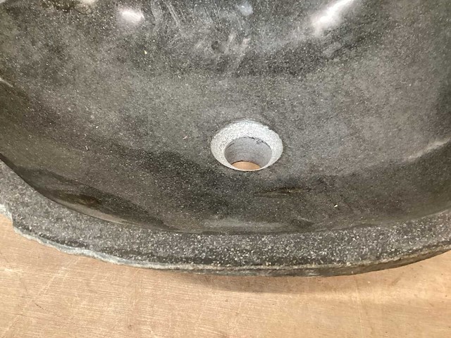 Differnz wasbak lombok riverstone natuursteen - afbeelding 5 van  5