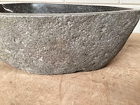 Differnz wasbak lombok riverstone natuursteen - afbeelding 4 van  5