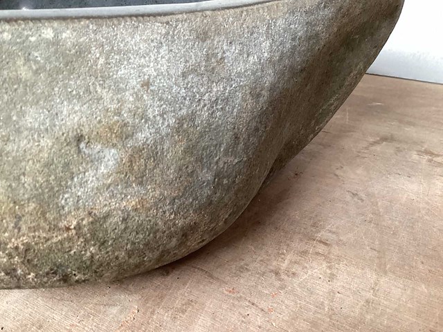 Differnz wasbak lombok riverstone natuursteen - afbeelding 1 van  3