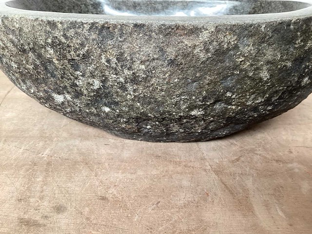 Differnz wasbak lombok riverstone natuursteen - afbeelding 1 van  2
