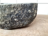 Differnz wasbak lombok riverstone natuursteen - afbeelding 2 van  2