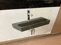 Differnz wasbak natuursteen, complete set - afbeelding 1 van  3