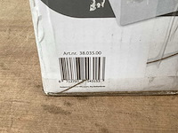 Differnz wasbak sapon wit keramiek, complete set - afbeelding 3 van  3