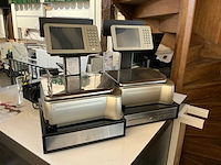 Digi benelux sm-5500ev kassa weeg systeem (faillissement) (2x)