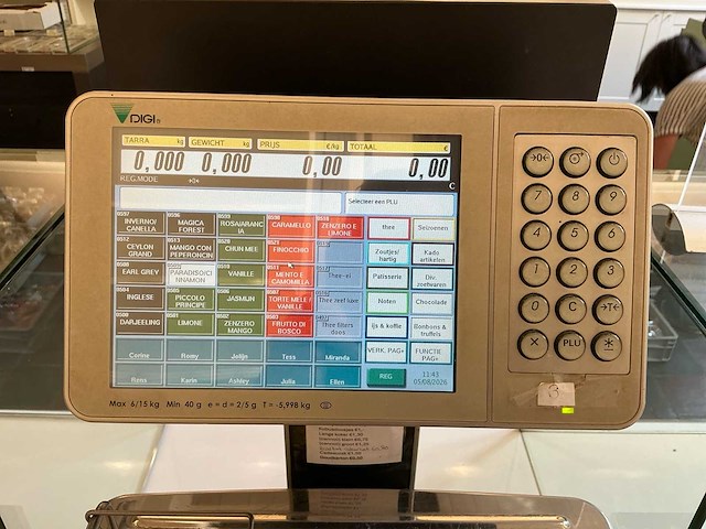 Digi benelux sm-5500ev kassa weeg systeem (faillissement) (2x) - afbeelding 15 van  17