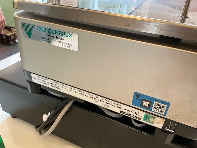 Digi benelux sm-5500ev kassa weeg systeem (faillissement) (2x) - afbeelding 17 van  17