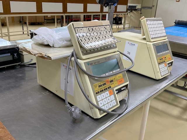Digi dp-120 etikettenprinter - afbeelding 2 van  3