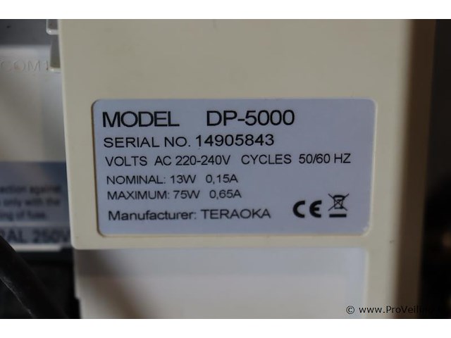 Digi etiketteermachine | model dp-5000 - afbeelding 7 van  8