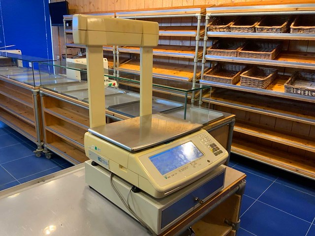 Digi sm-70l weegschaal - kassa systeem met kassalade - afbeelding 1 van  6