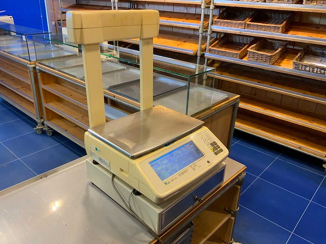 Digi sm-70l weegschaal - kassa systeem met kassalade - afbeelding 2 van  6
