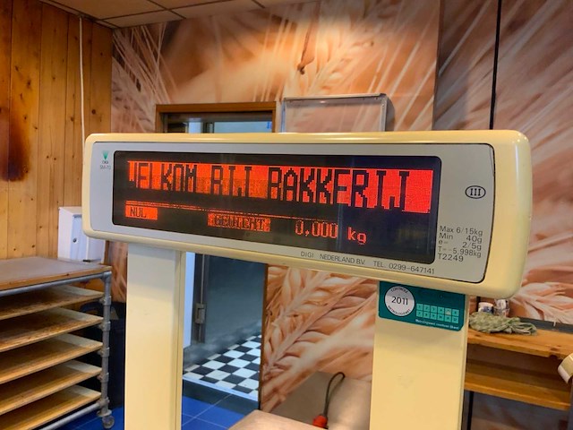 Digi sm-70l weegschaal - kassa systeem met kassalade - afbeelding 4 van  6