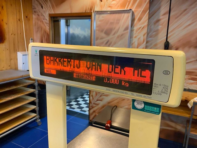 Digi sm-70l weegschaal - kassa systeem met kassalade - afbeelding 5 van  6