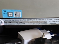 Digi sm etikettenweegschaal model sm-5100 - afbeelding 5 van  9